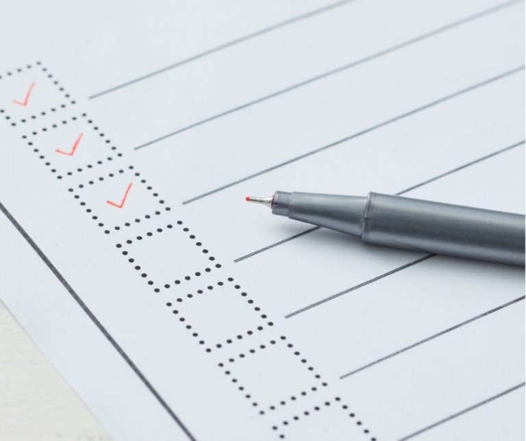 Closing Day Checklist